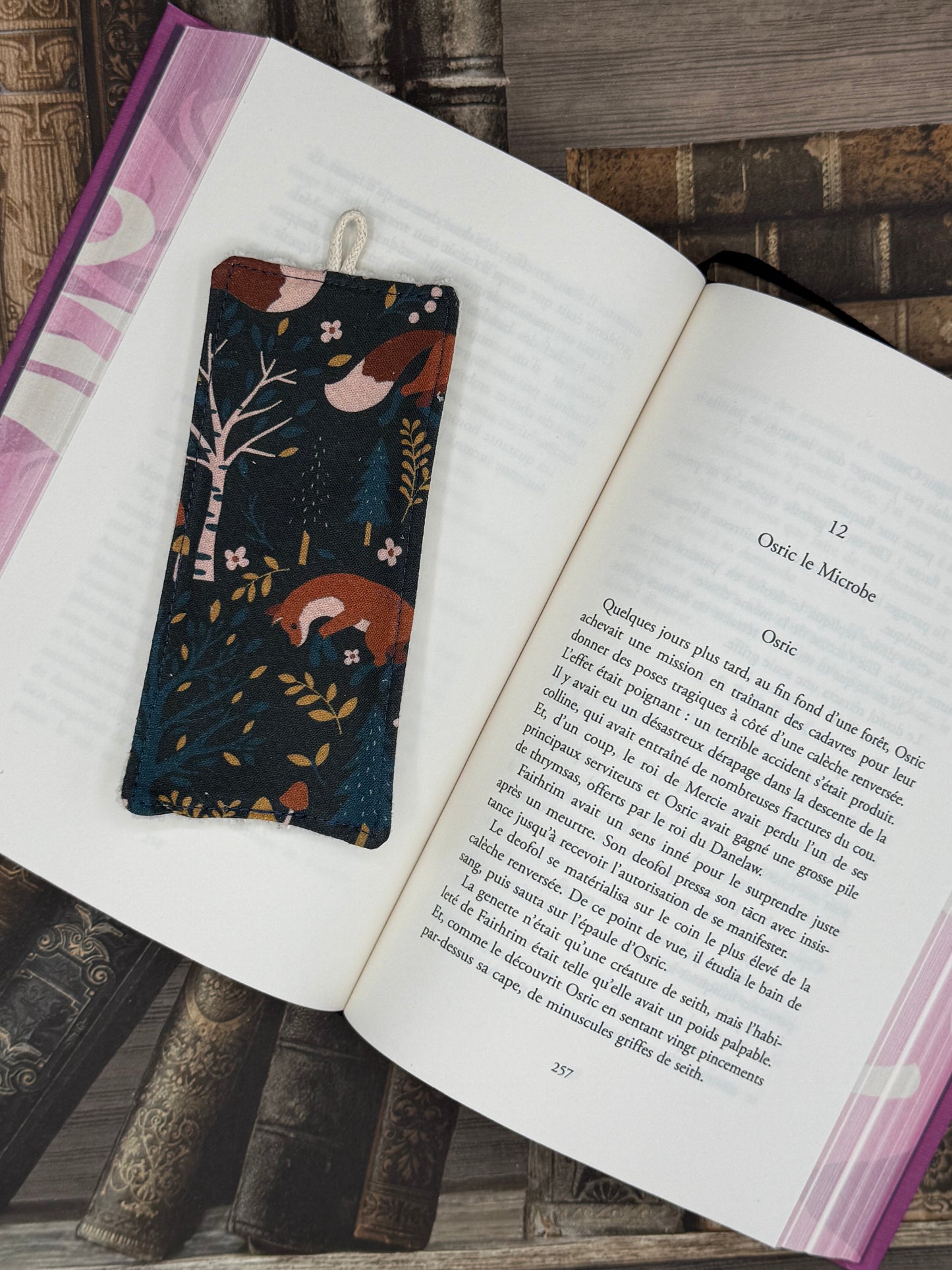 Le marque page - Renardeau