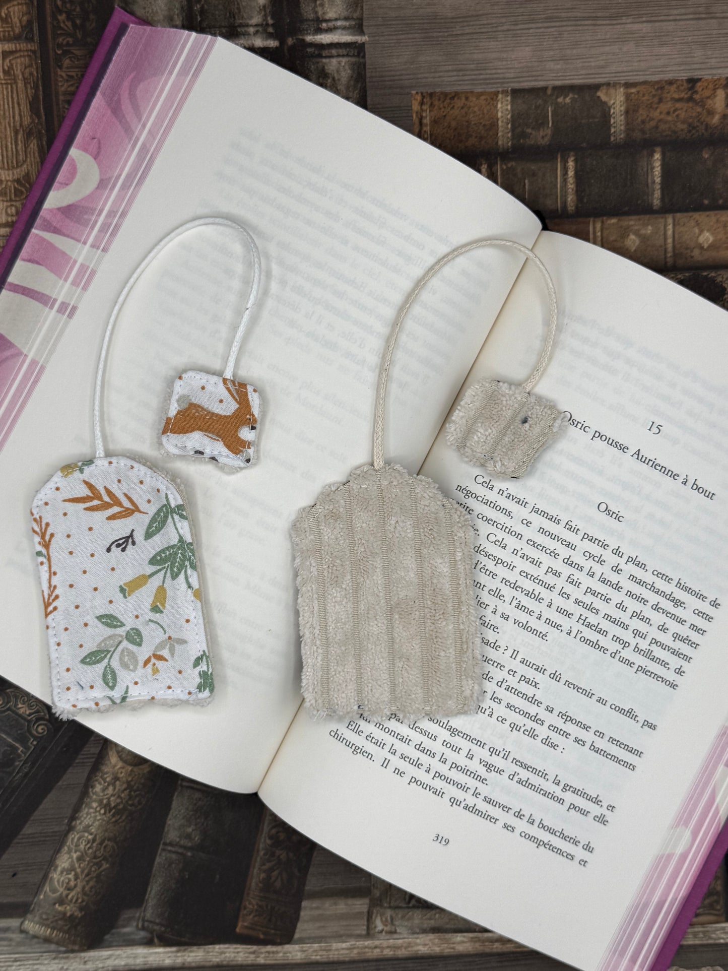 Le marque page - Lapin