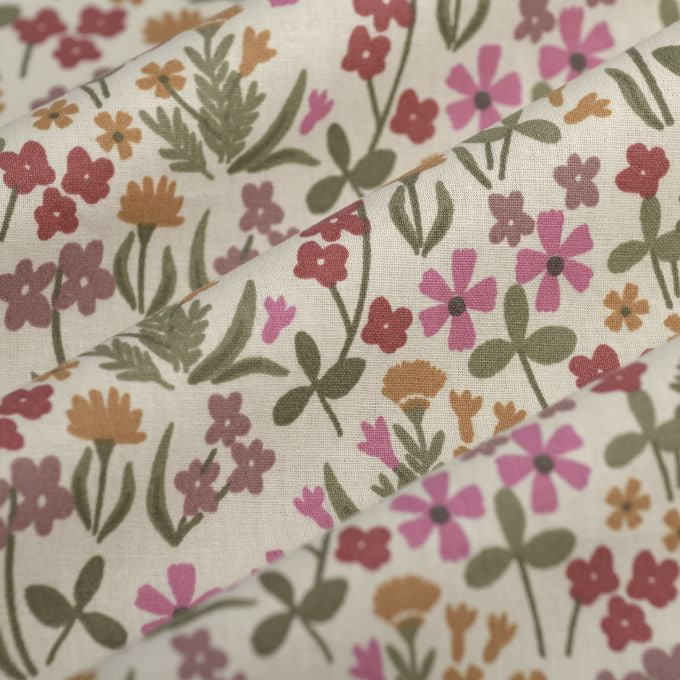 Tissu fleuri #9