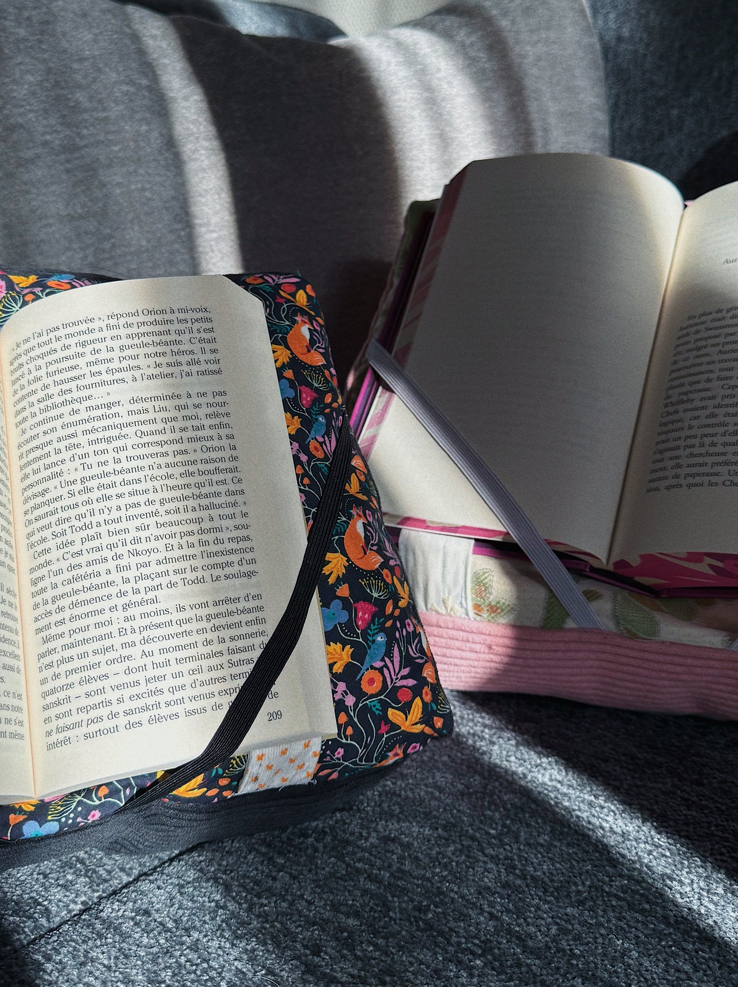 Les coussins de lecture