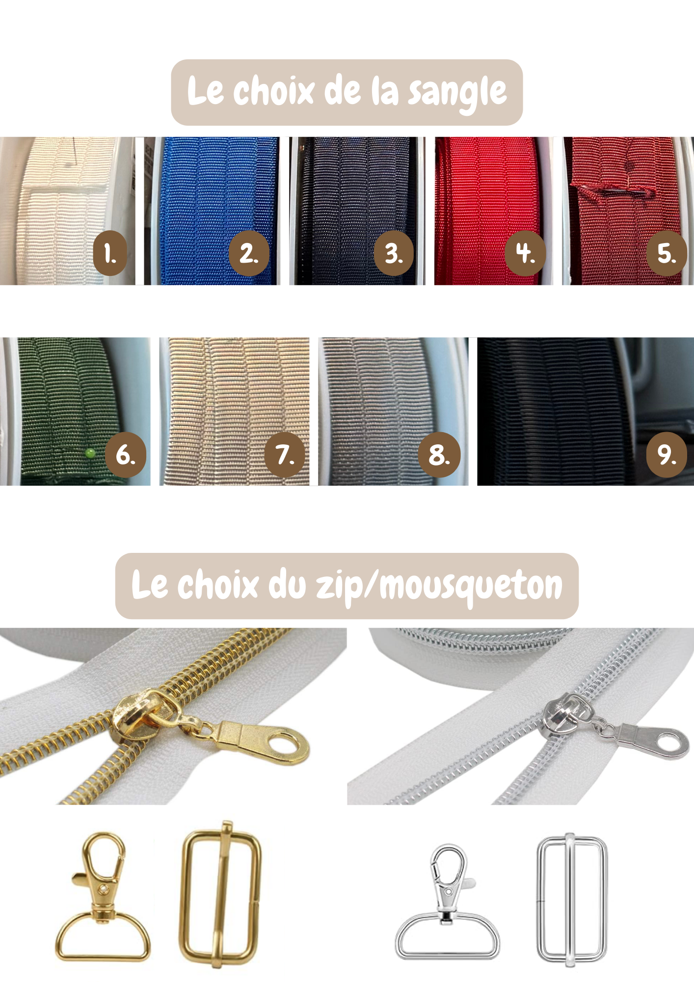 Sangle & zip