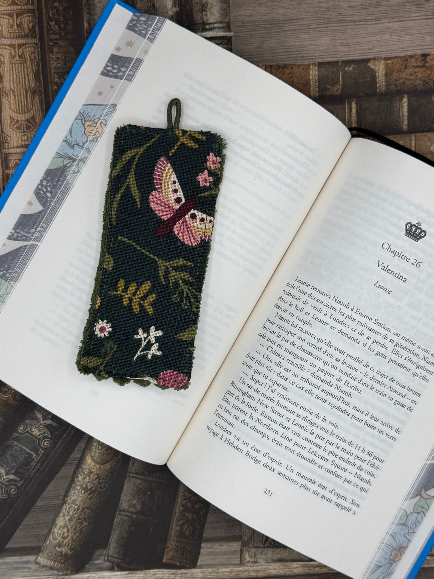 Le marque page - Papillon