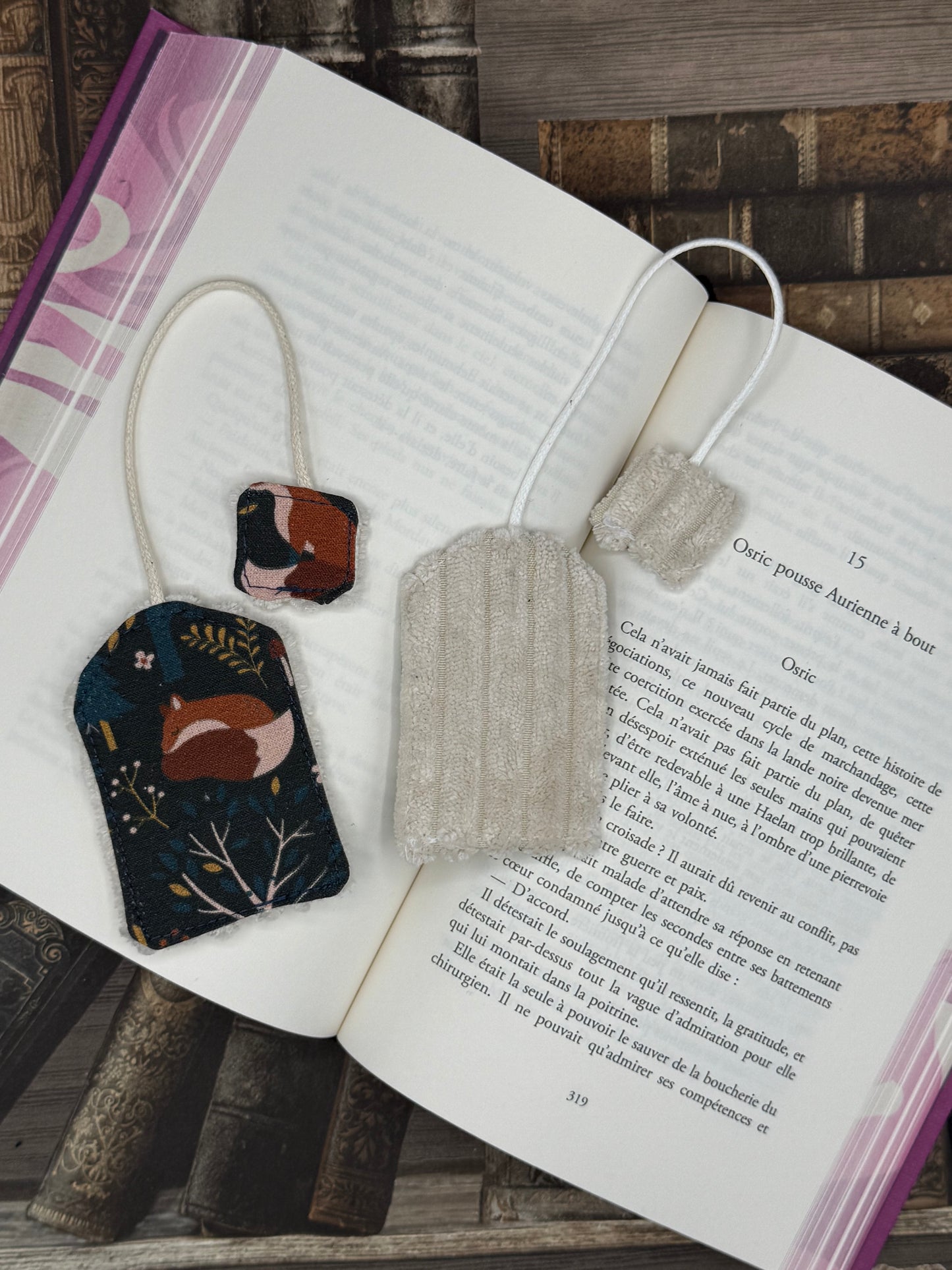 Le marque page - Renardeau