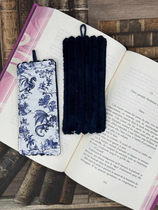 Le marque page - Dragon bleu