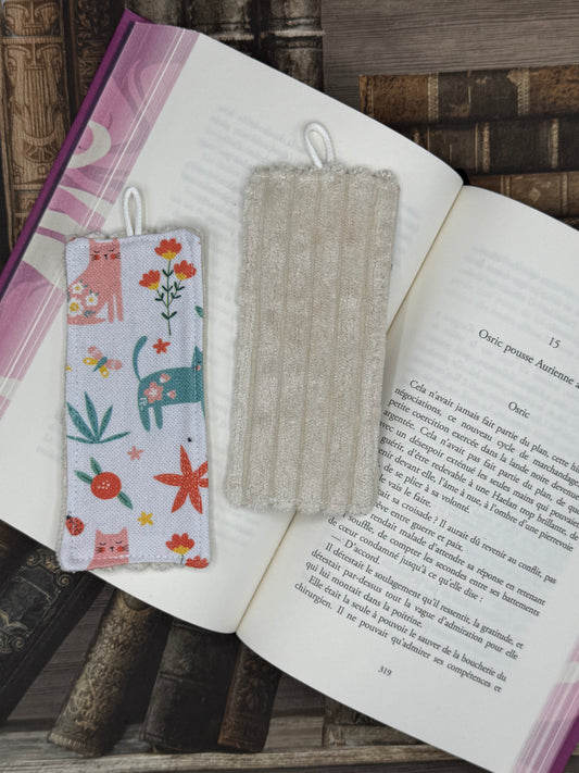 Le marque page - Chat