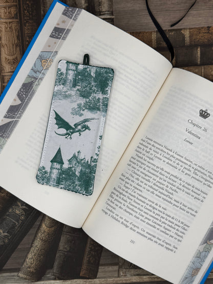 Le marque page - Dragon vert