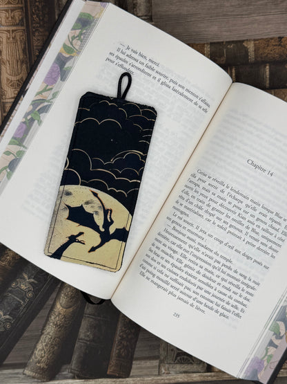 Le marque page - Dragon noir