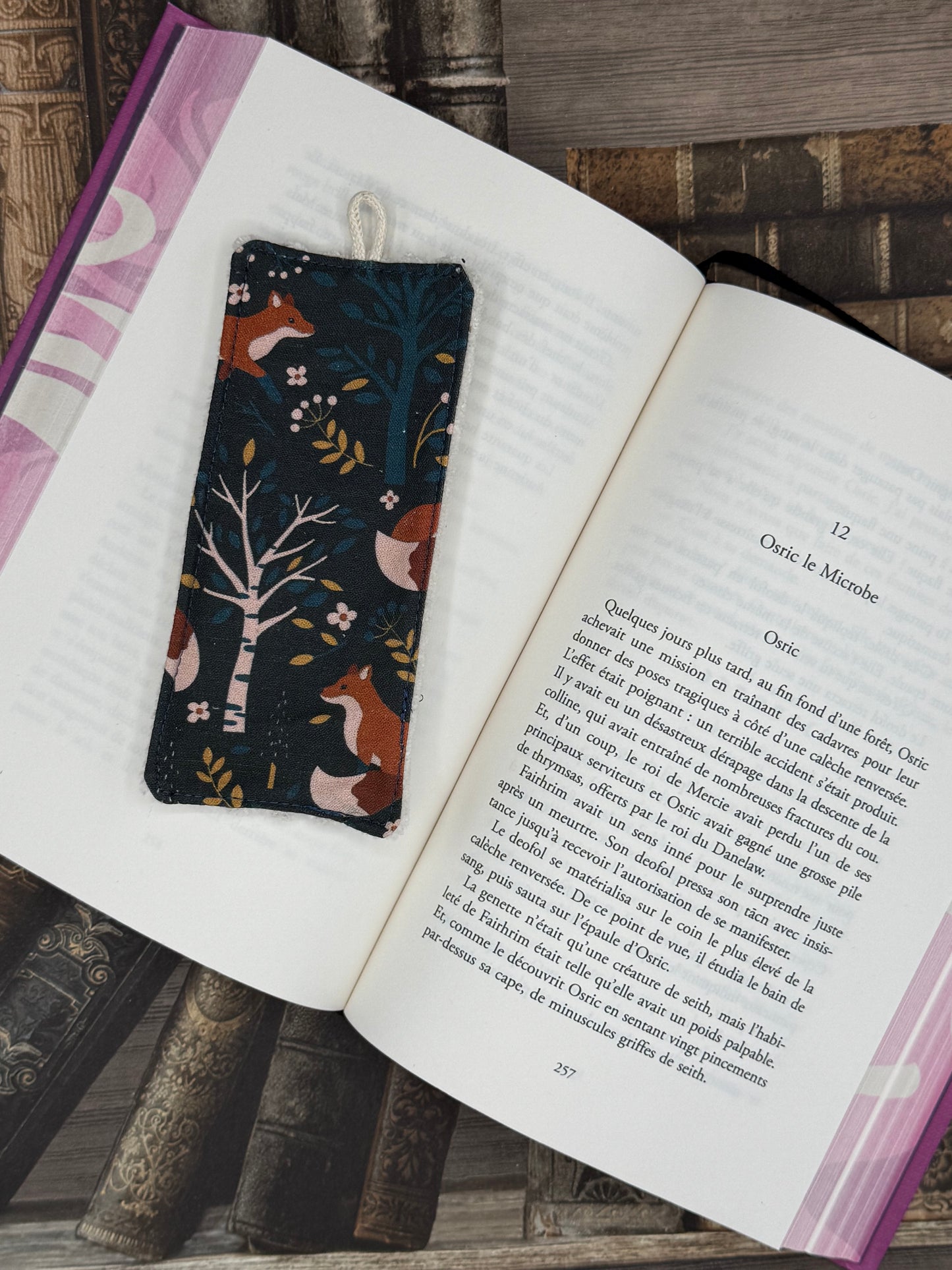 Le marque page - Renardeau