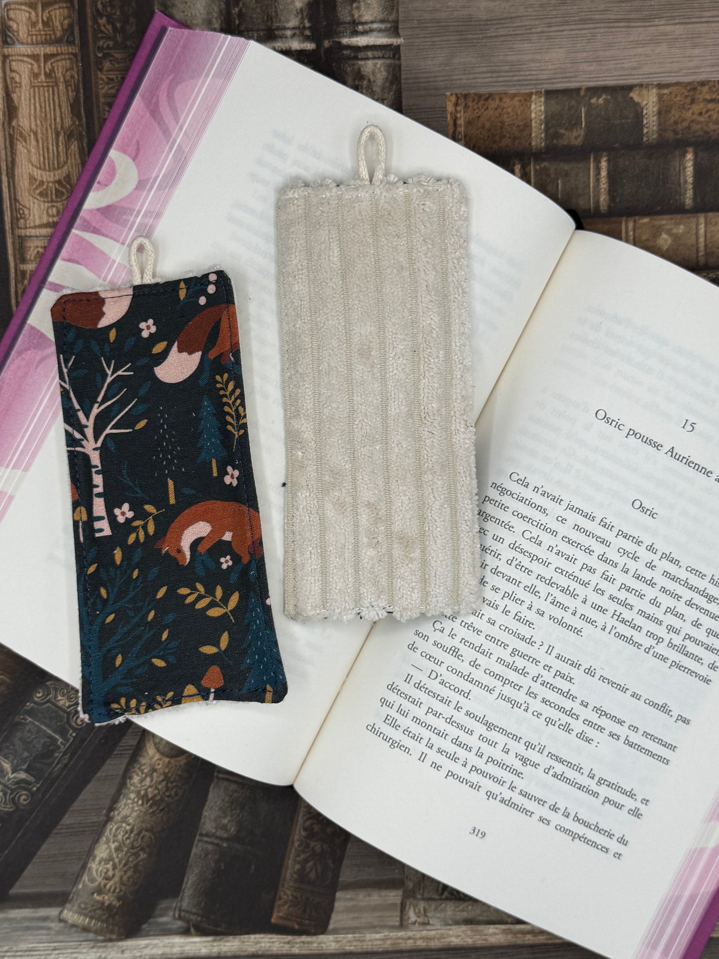 Le marque page - Renardeau