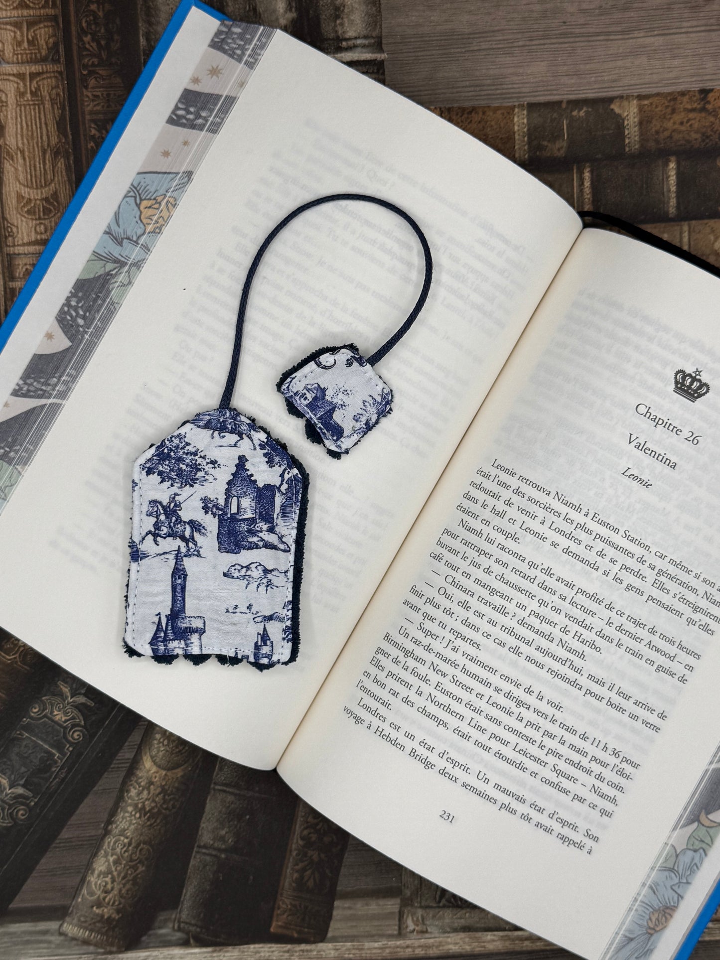 Le marque page - Dragon bleu