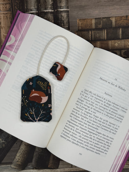 Le marque page - Renardeau