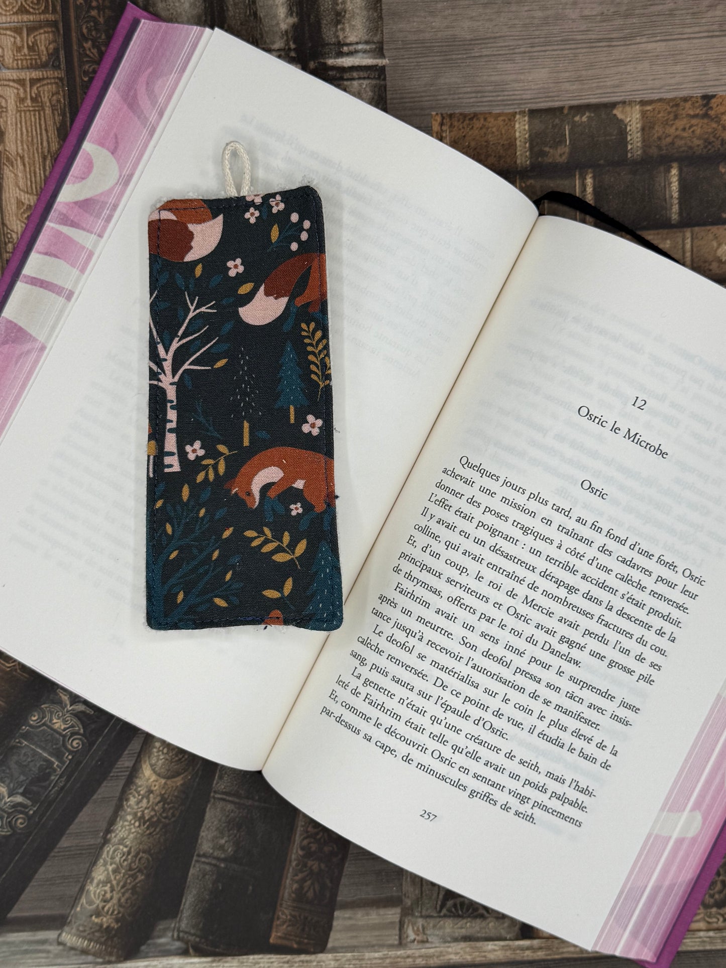 Le marque page - Renardeau