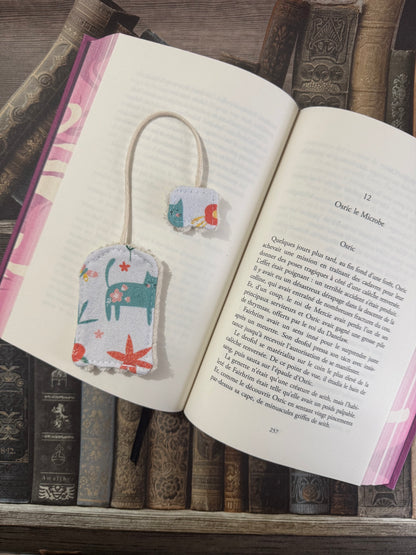 Le marque page - chats
