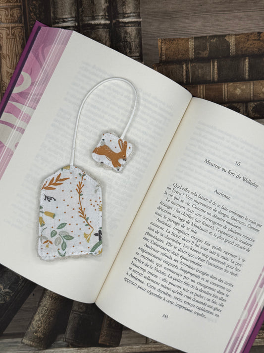 Le marque page - Lapin