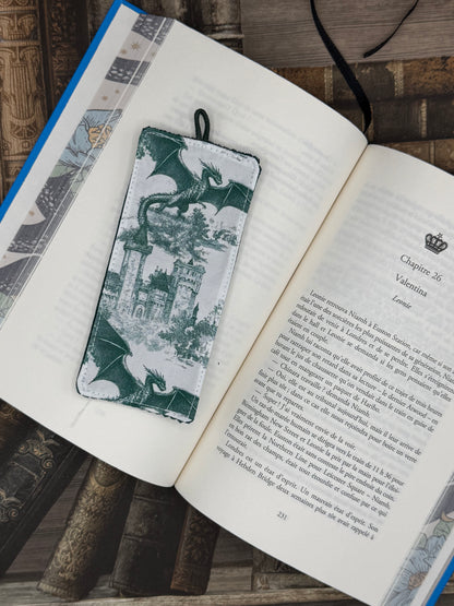 Le marque page - Dragon vert