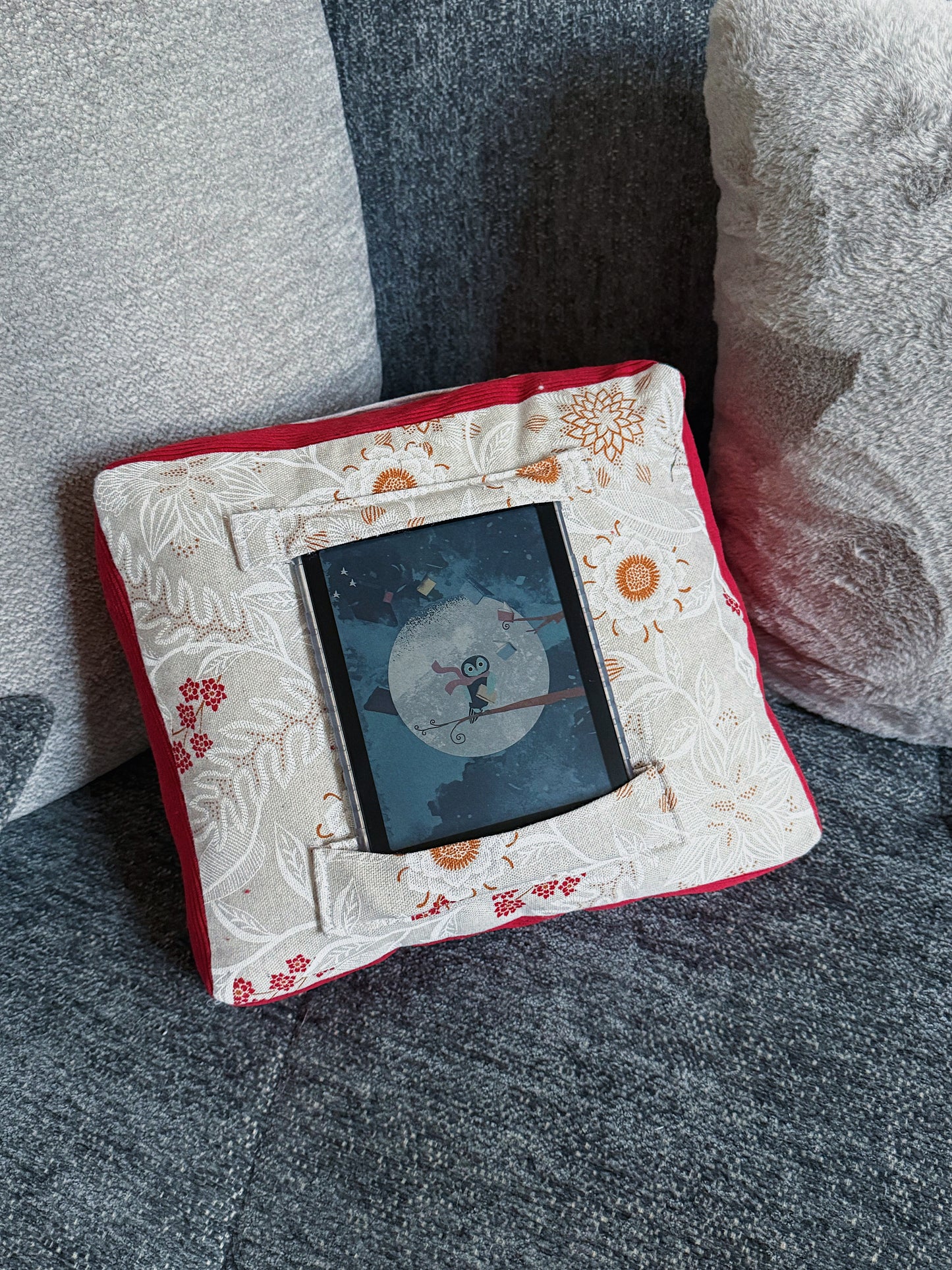 Les coussins de liseuses