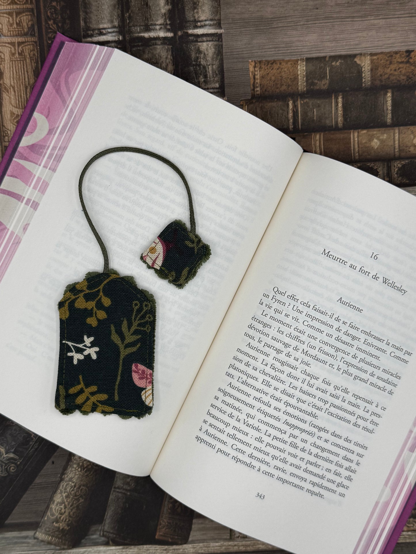 Le marque page - Papillon