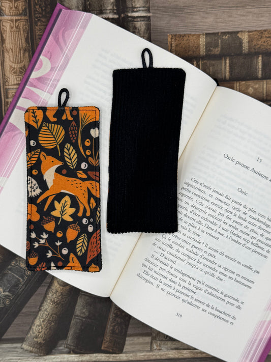 Le marque page - Renard roux