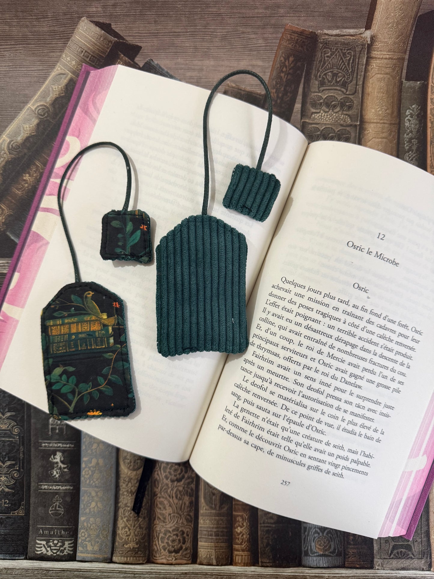 Le marque page - bibliothèque