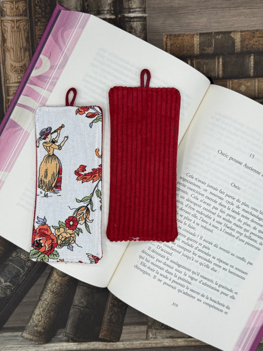 Le marque page - Vintage rouge