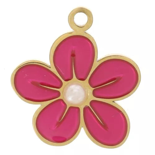 Mini charm - fleur