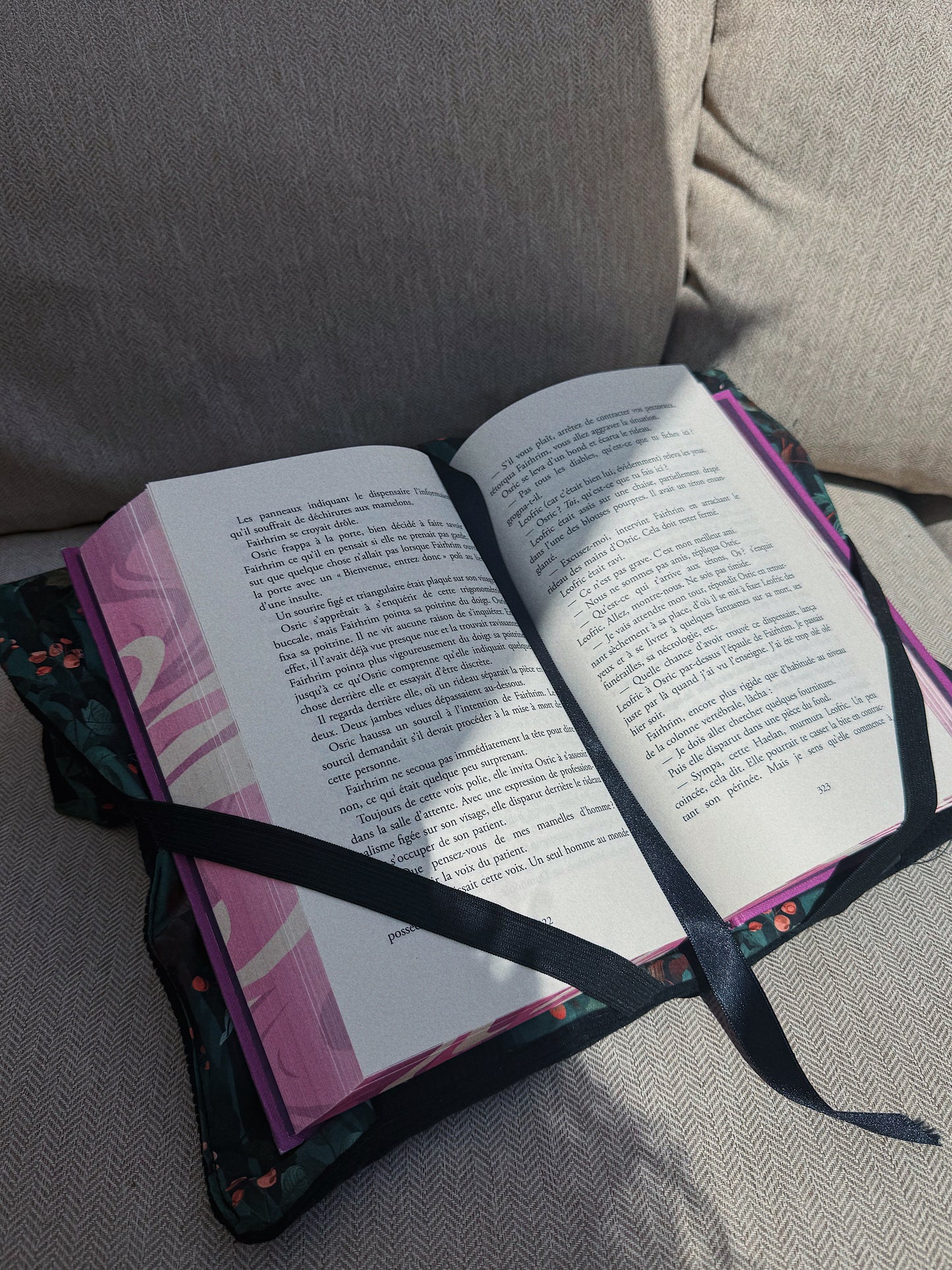 Coussin lecture x Book Bag