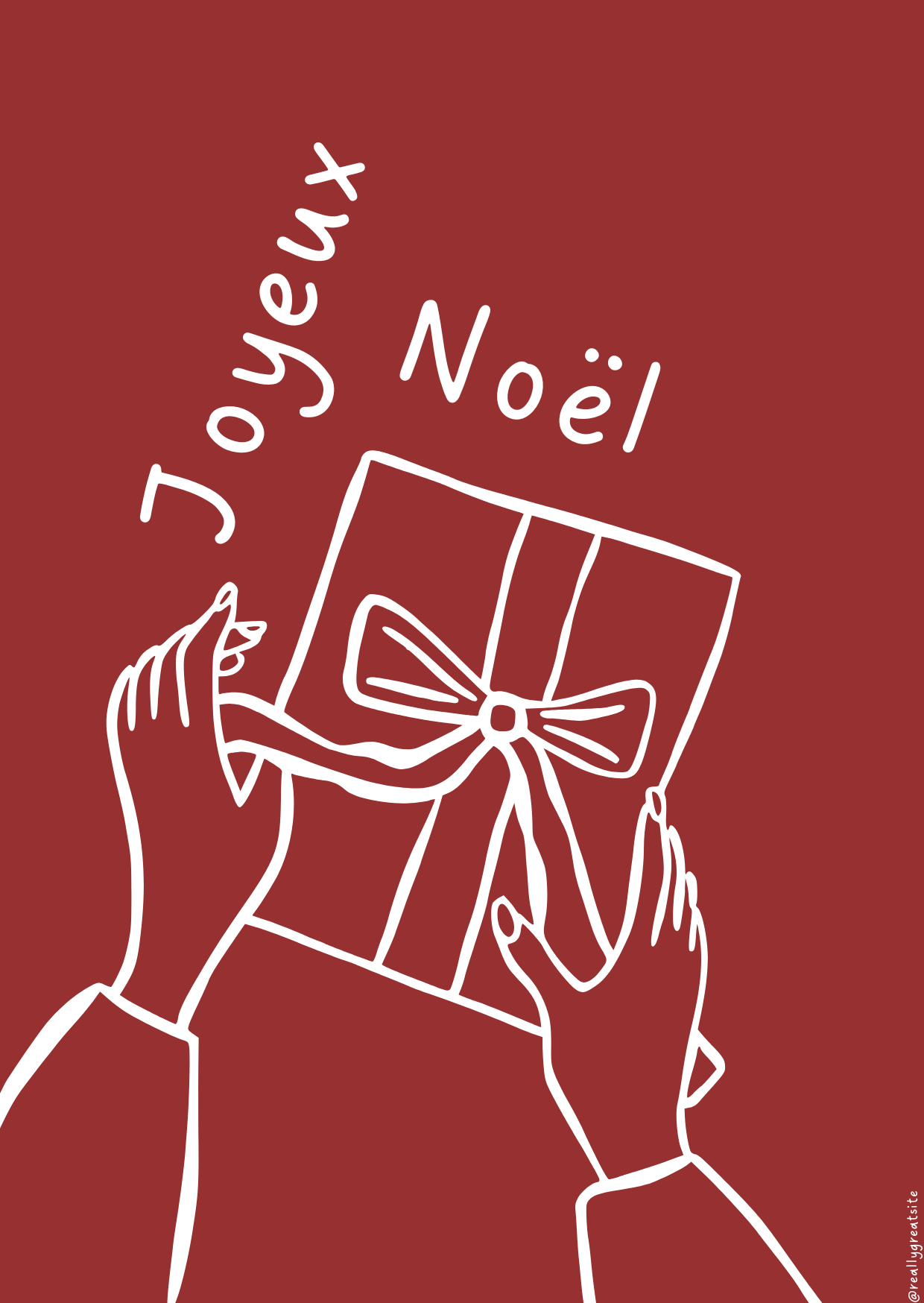 Option carte cadeau - lettre physique