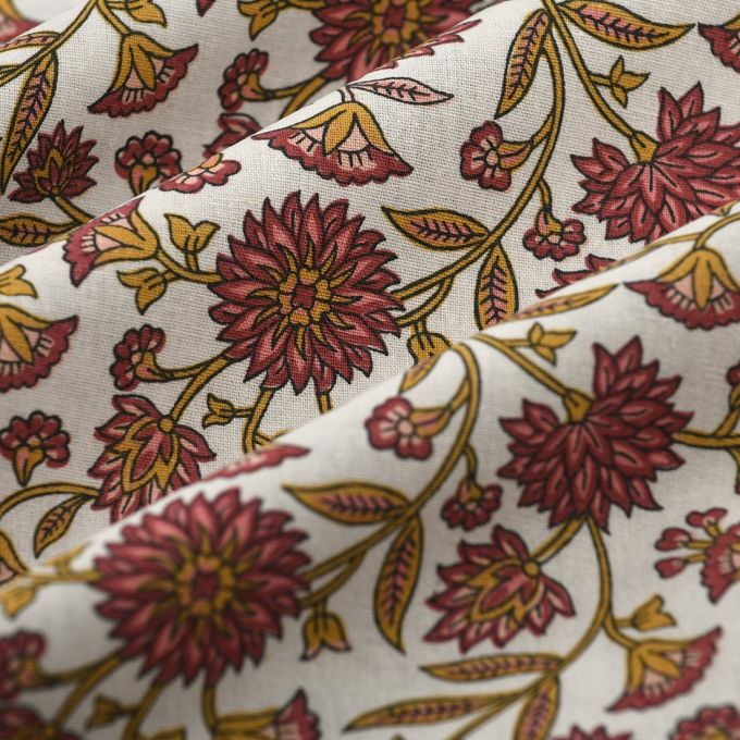 Tissu fleuri #34