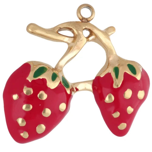 Grand charm - Double fraise