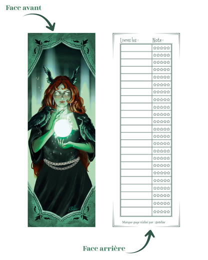 Marque page by @etelise